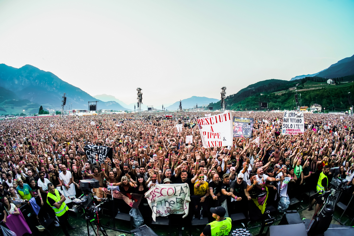 Le foto del concerto di Vasco Rossi a Trento Rolling Stone Italia