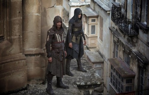 Una immagine dal set di Assassin’s Creed