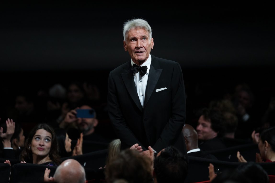 Harrison Ford alla proiezione di 'Indiana Jones e il quadrante del destino' a Cannes 2023