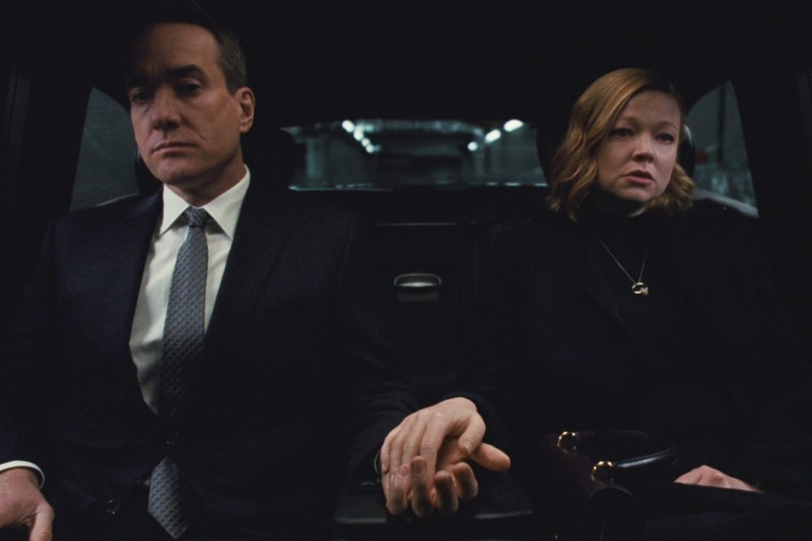 Matthew Macfadyen (Tom Wambsgans) e Sarah Snook (Shiv Roy) in 'Succession 4'