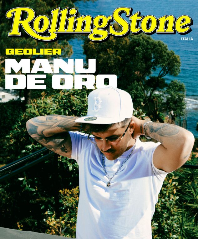 Geolier digital cover Rolling Stone Italia