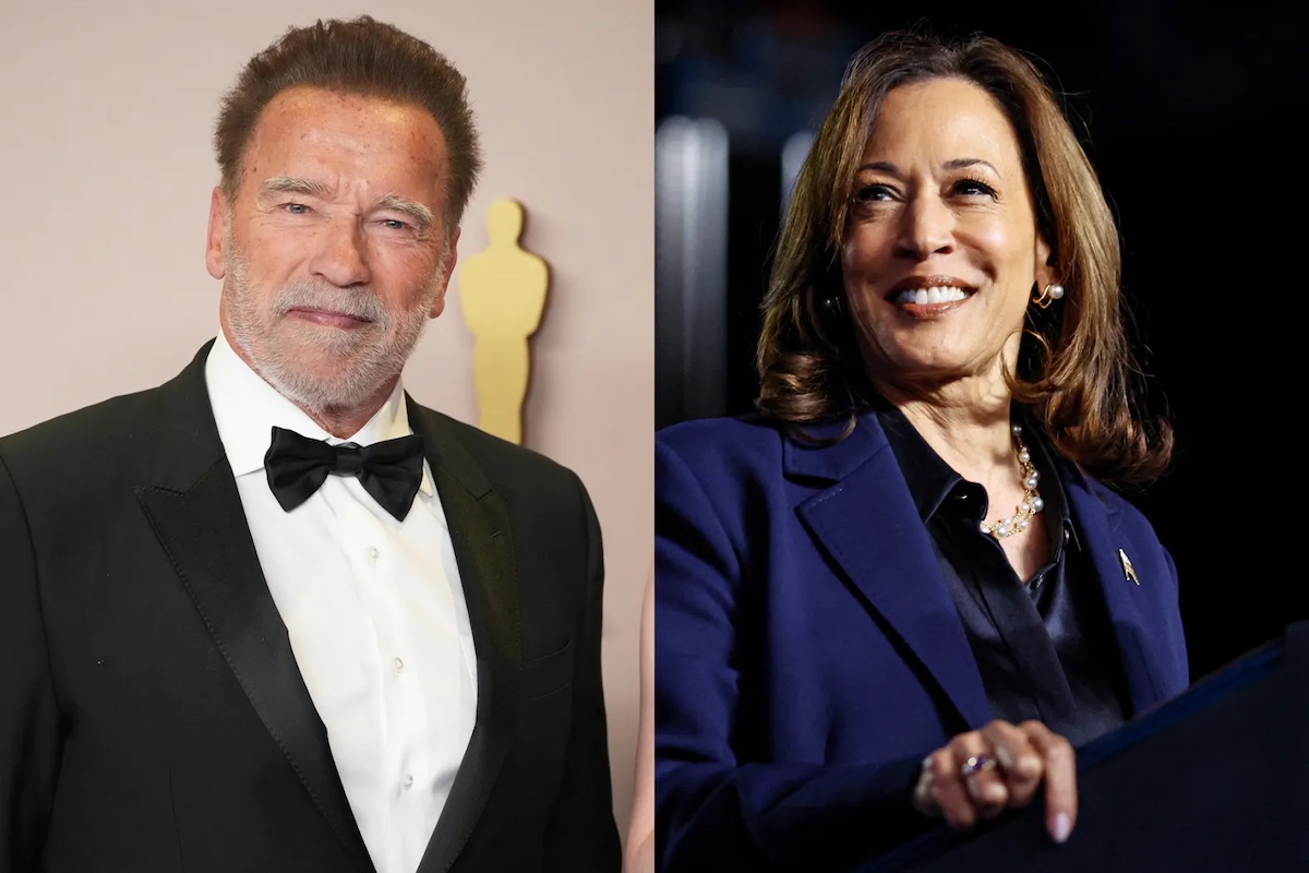 Arnold Schwarzenegger appoggia Kamala Harris: «Sono americano prima di essere repubblicano»