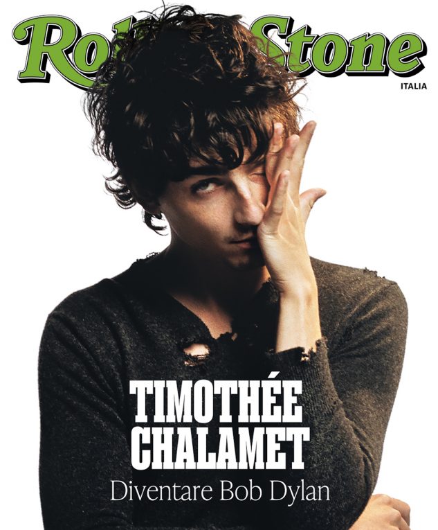 Timothée Chalamet digital cover Rolling Stone Italia