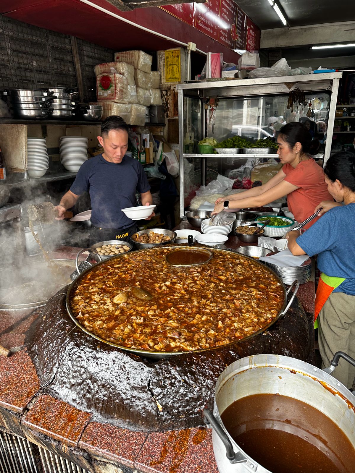 La zuppa di Wattana Panich a Bangkok