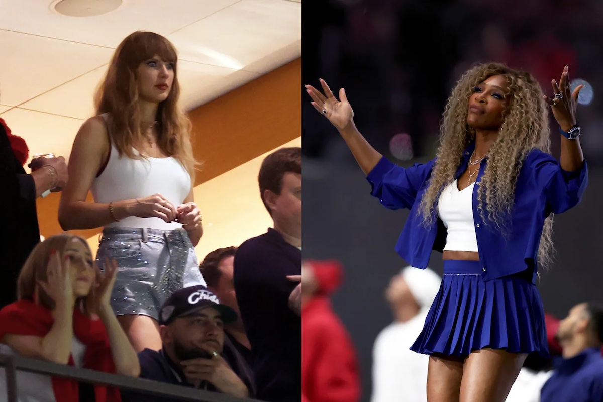 Taylor Swift è stata fischiata al Super Bowl (e Serena Williams l’ha difesa)